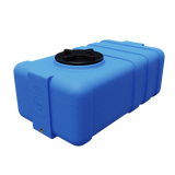 100 L Quadratischer Beh&auml;lter f&uuml;r Trinkwasser rechteckig Blau KMND