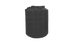 5000 L Vertikaler Wassertank V-Eco Schwarz KMND FR
