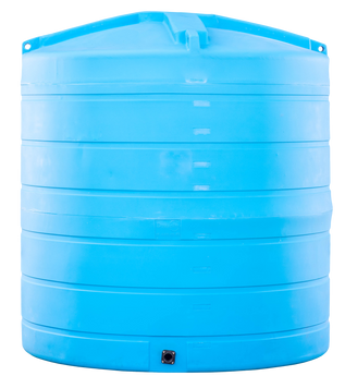 10000 L Vertikaler Wassertank V-Eco Lichtblau KMND FR